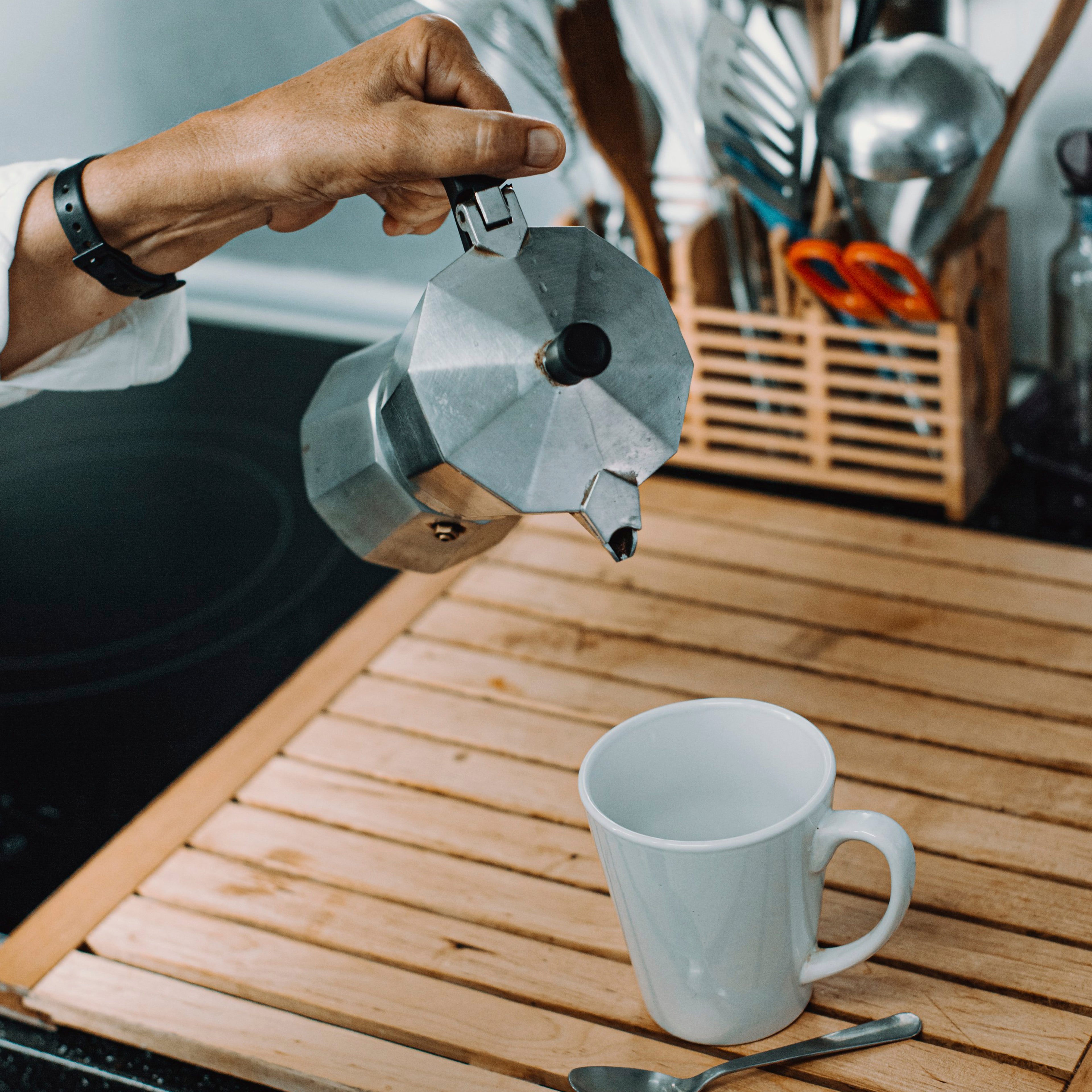 Cafetera italiana café sin nombre