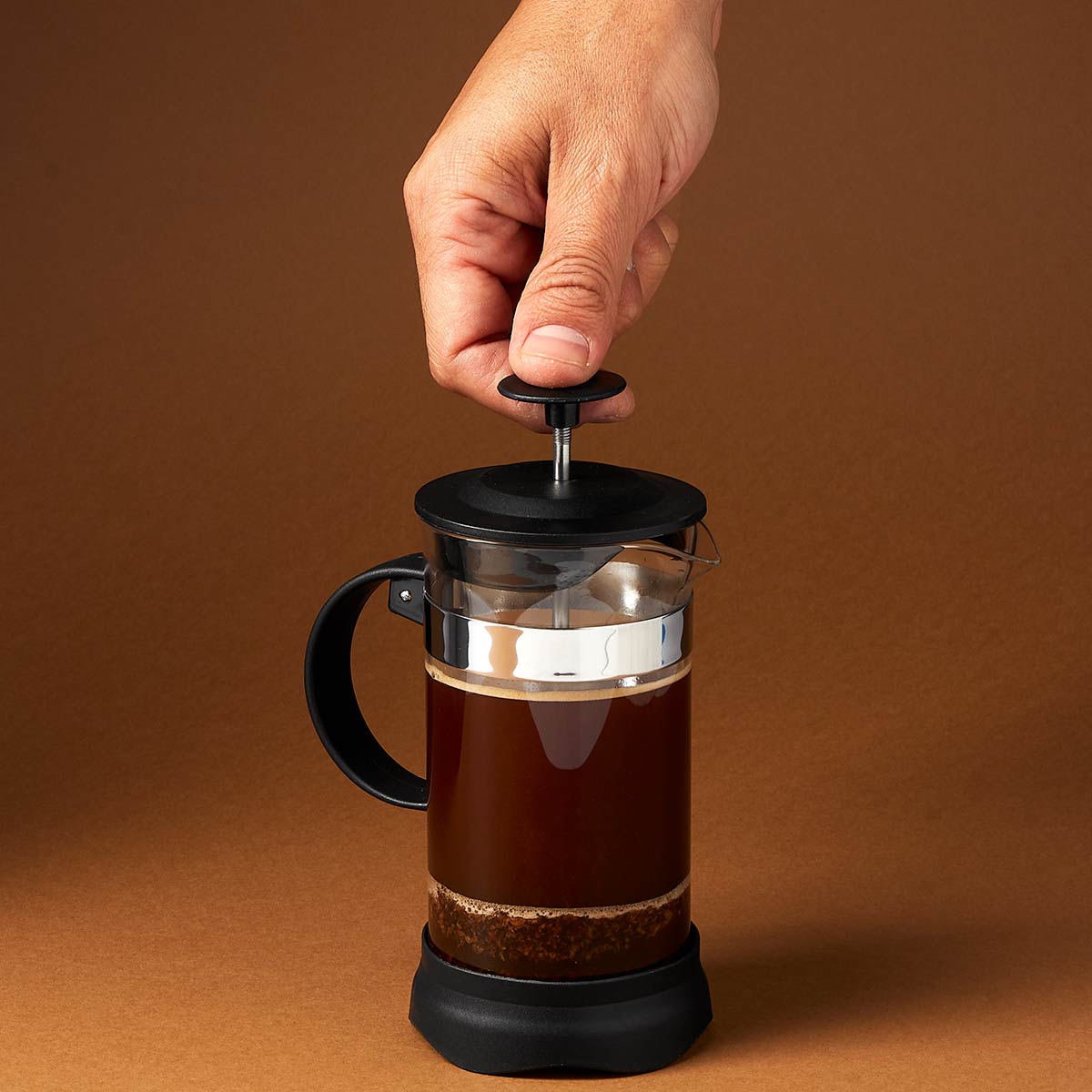 Prensa Francesa de Vidrio 350ml – Preparación de Café Artesanal – Café Sin Nombre