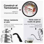 Tetera De Acero Con Termometro (1.2 L )
