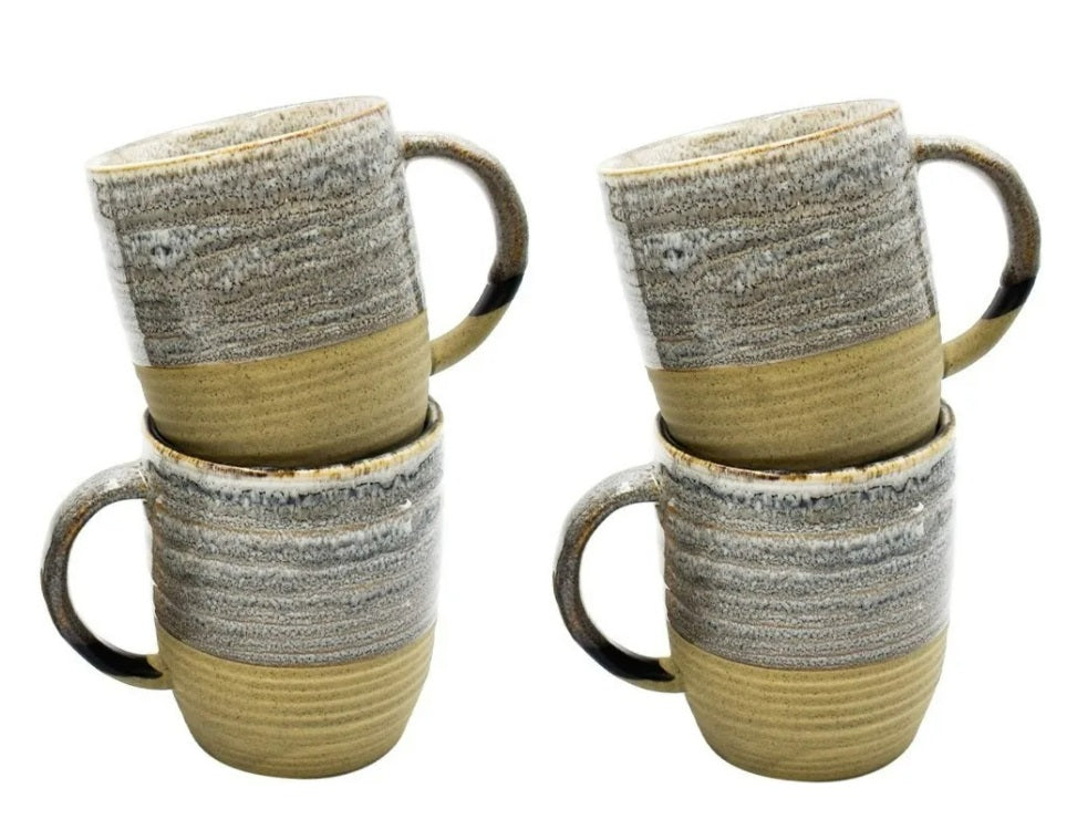 Juego De 4 Tazas Para Café Cerámica 200 ml (CAFÉ_SIN_NOMBRE)