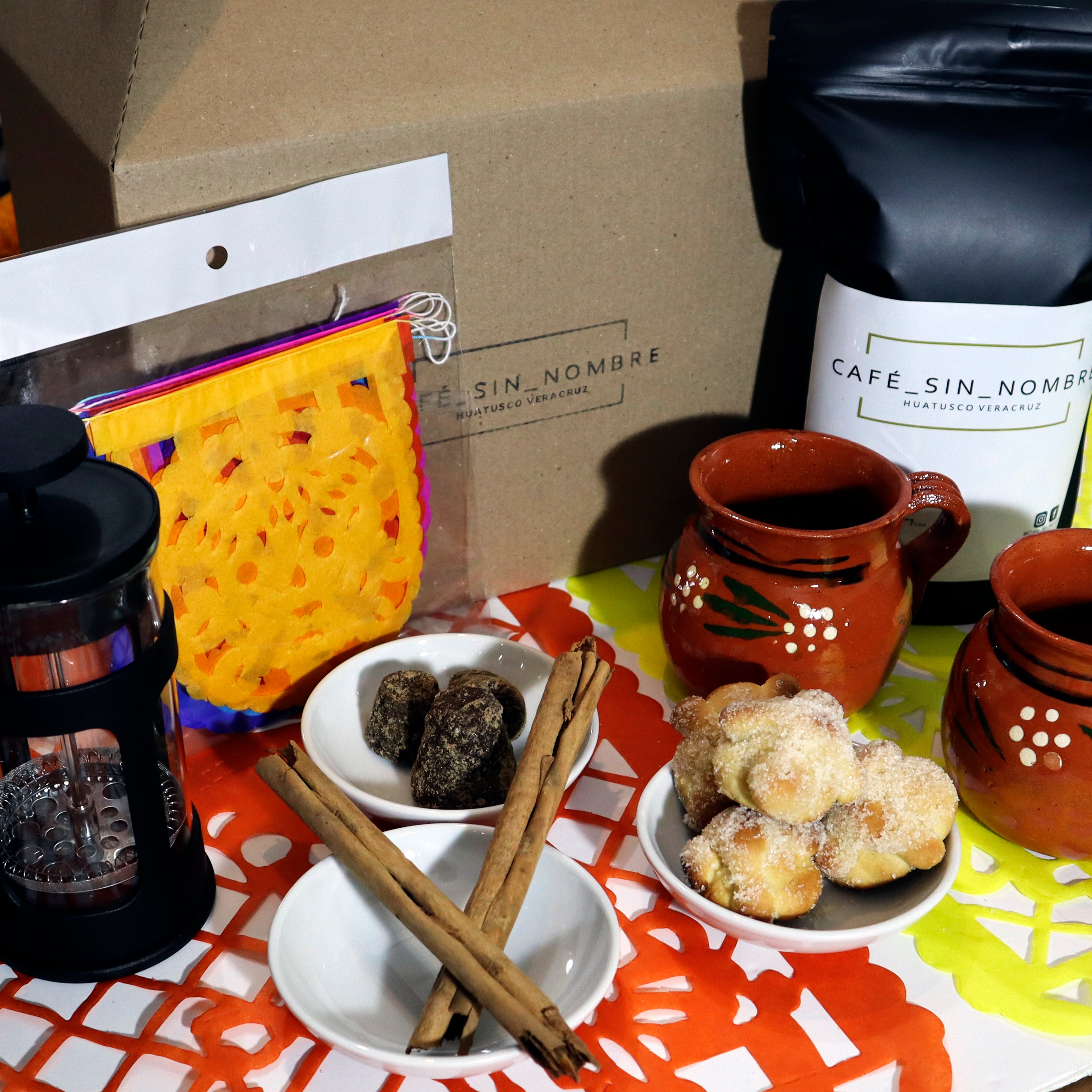 Kit Día de Muertos CAFÉ _ SIN _ NOMBRE