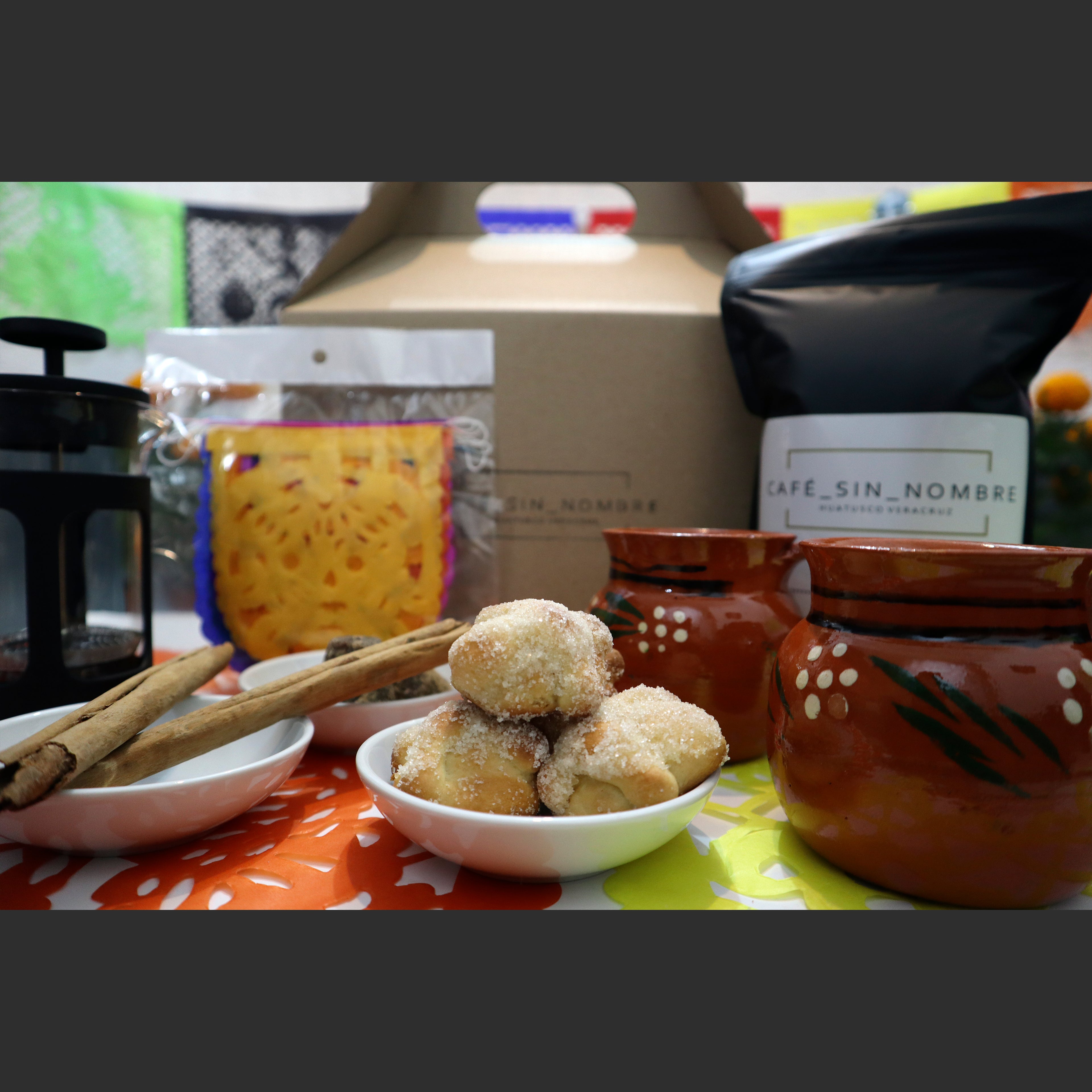 Kit Día de Muertos CAFÉ _ SIN _ NOMBRE