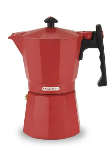 Cafetera Italiana Magefesa Roja
