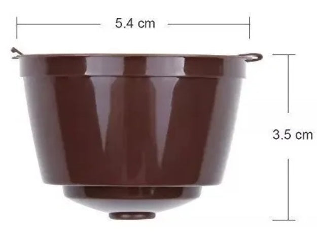 4 Cápsulas de café Reutilizables para Dolce Gusto